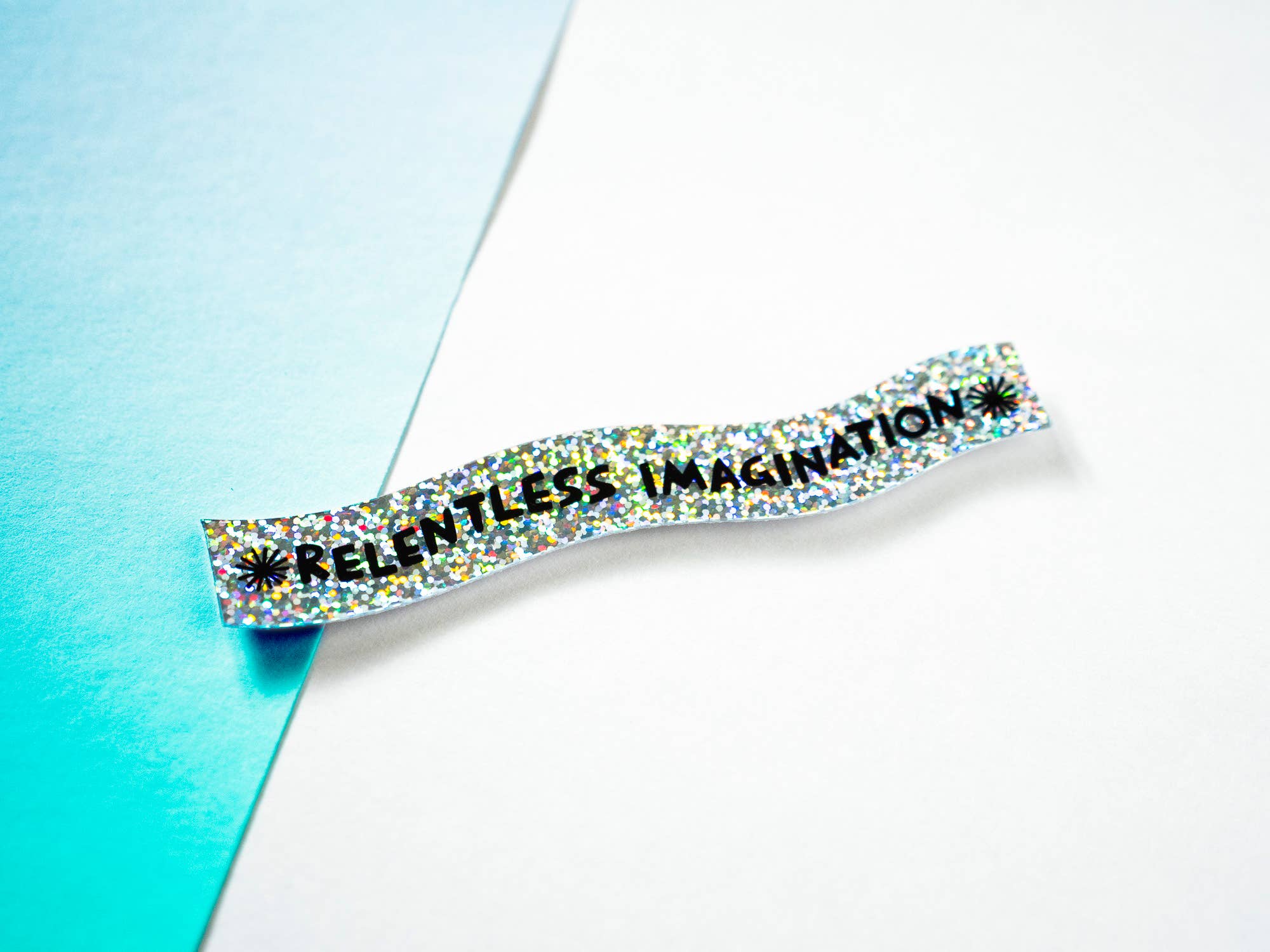 Relentless Imagination - Holographic Swirl Sticker
