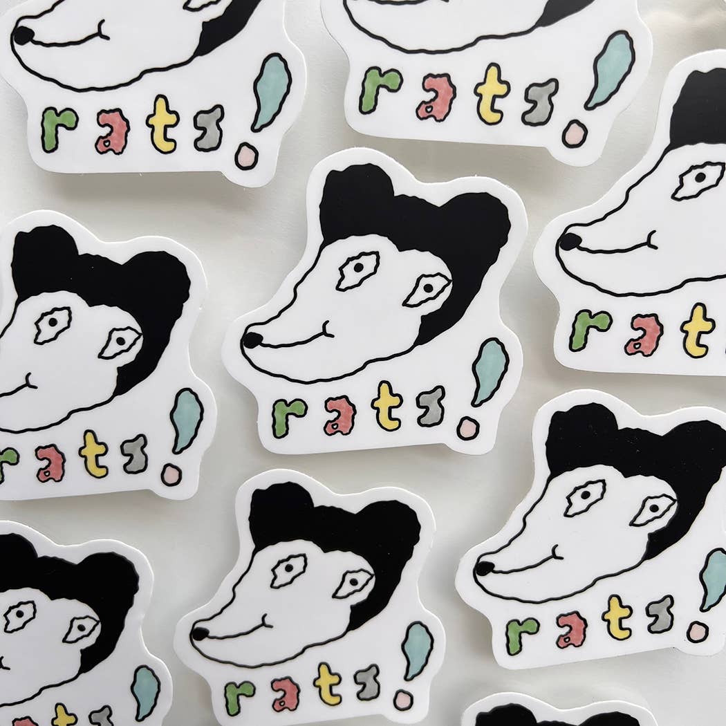 RATS! Sticker