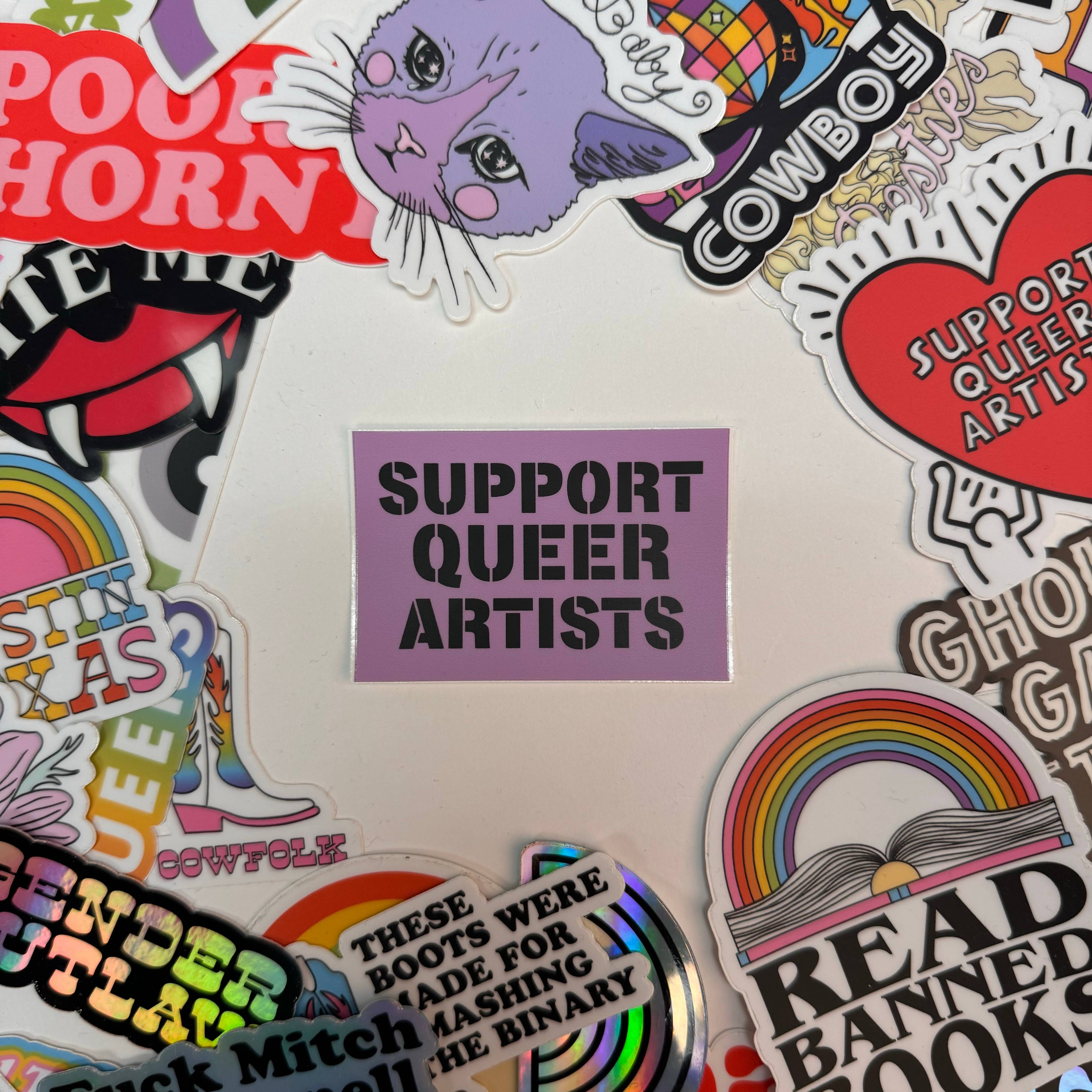 Support Queer Artists Sticker