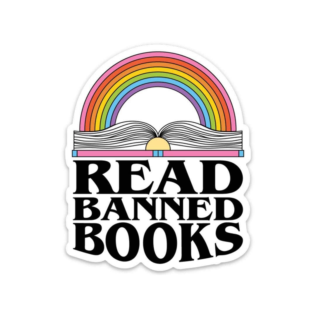 Read Banned Books Sticker