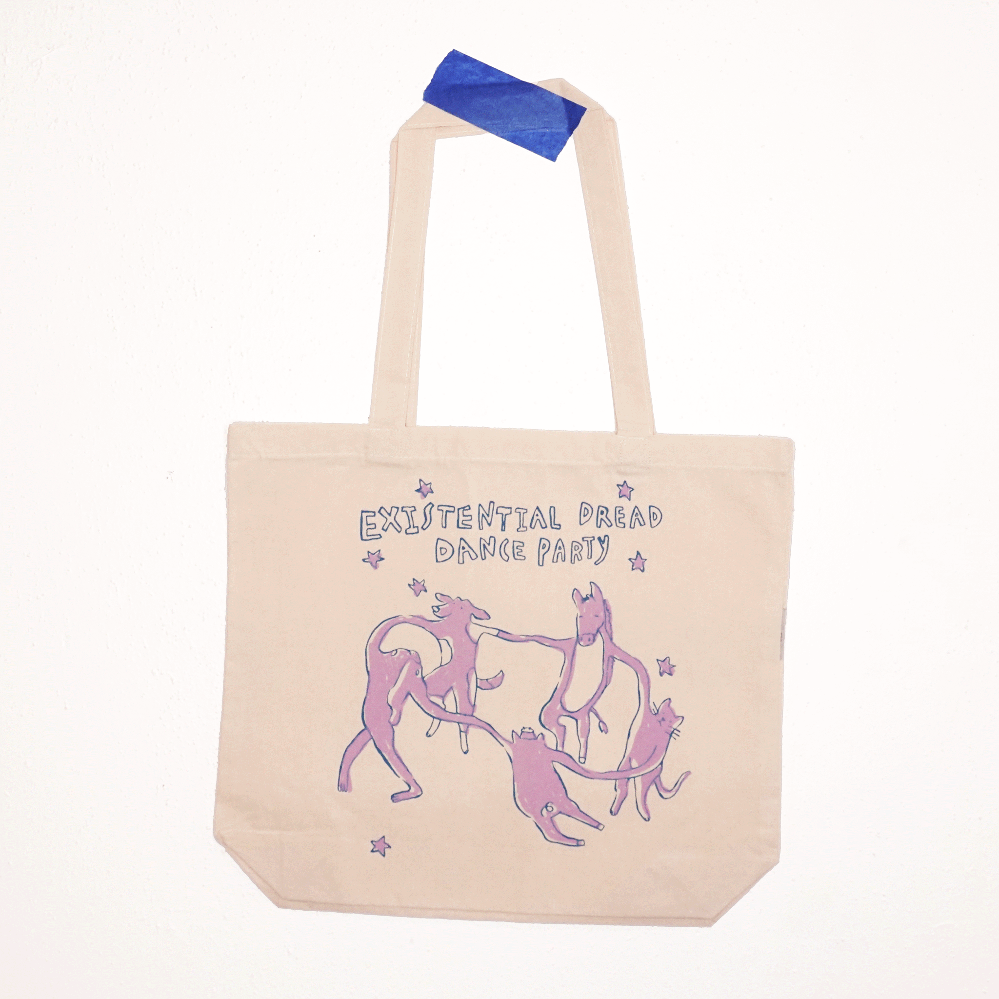 Existential Dread Dance Party Tote Bag