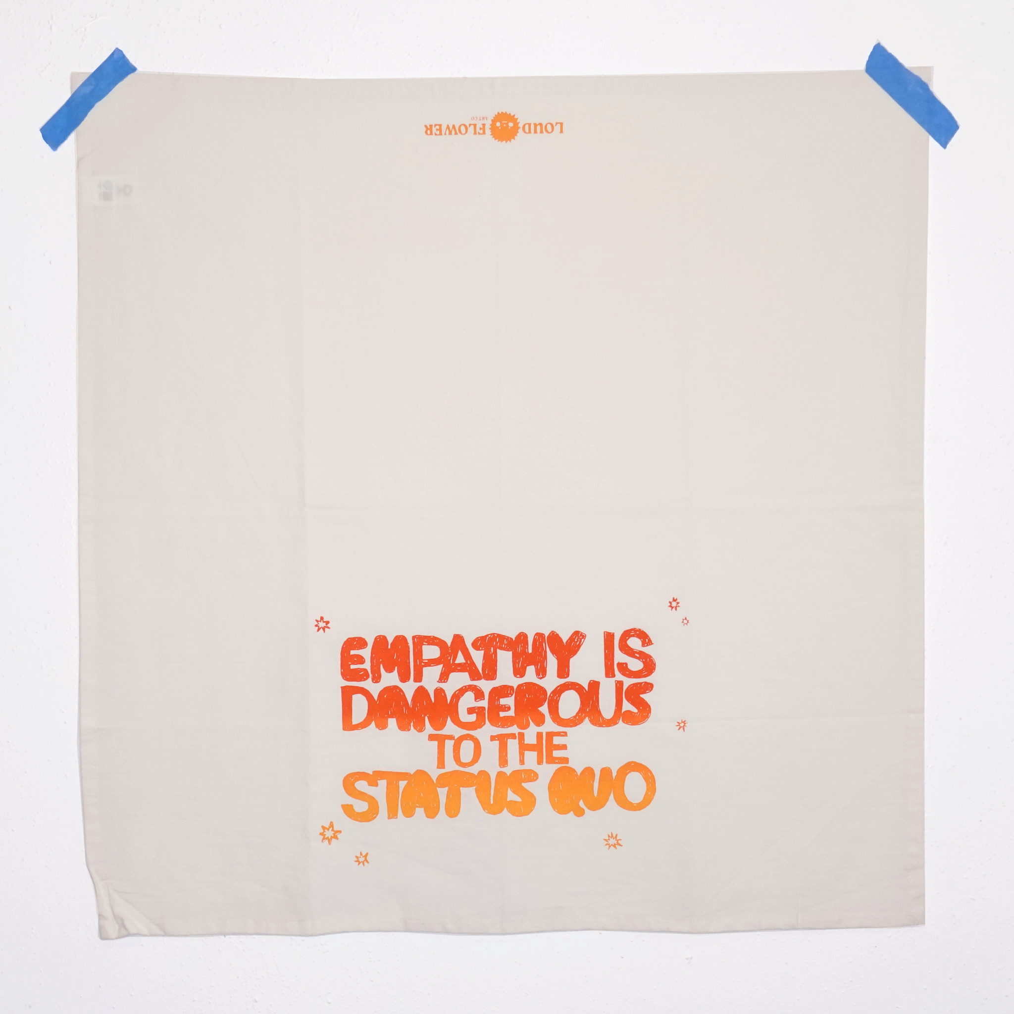 Empathy is Dangerous to the Status Quo Kitchen Tea Towel