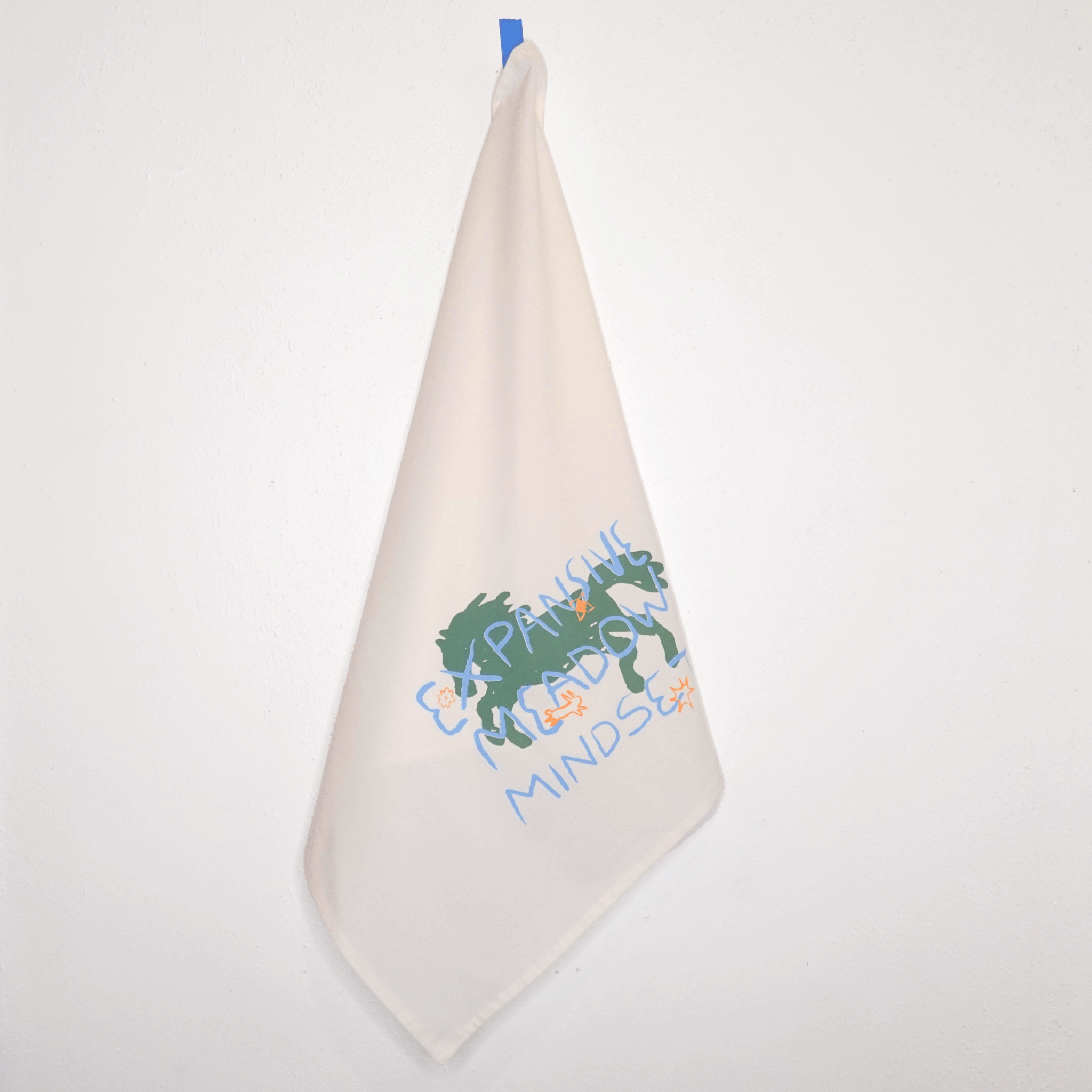 Expansive Meadow Mindset Kitchen Tea Towel