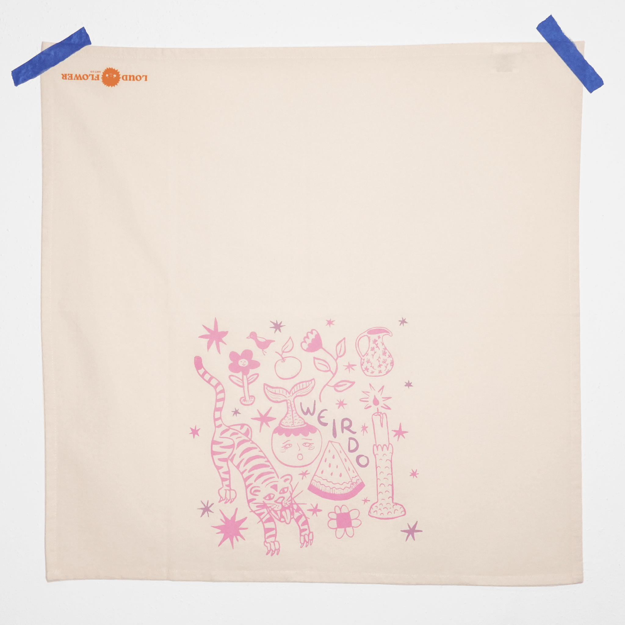 Weirdo Kitchen Tea Towel