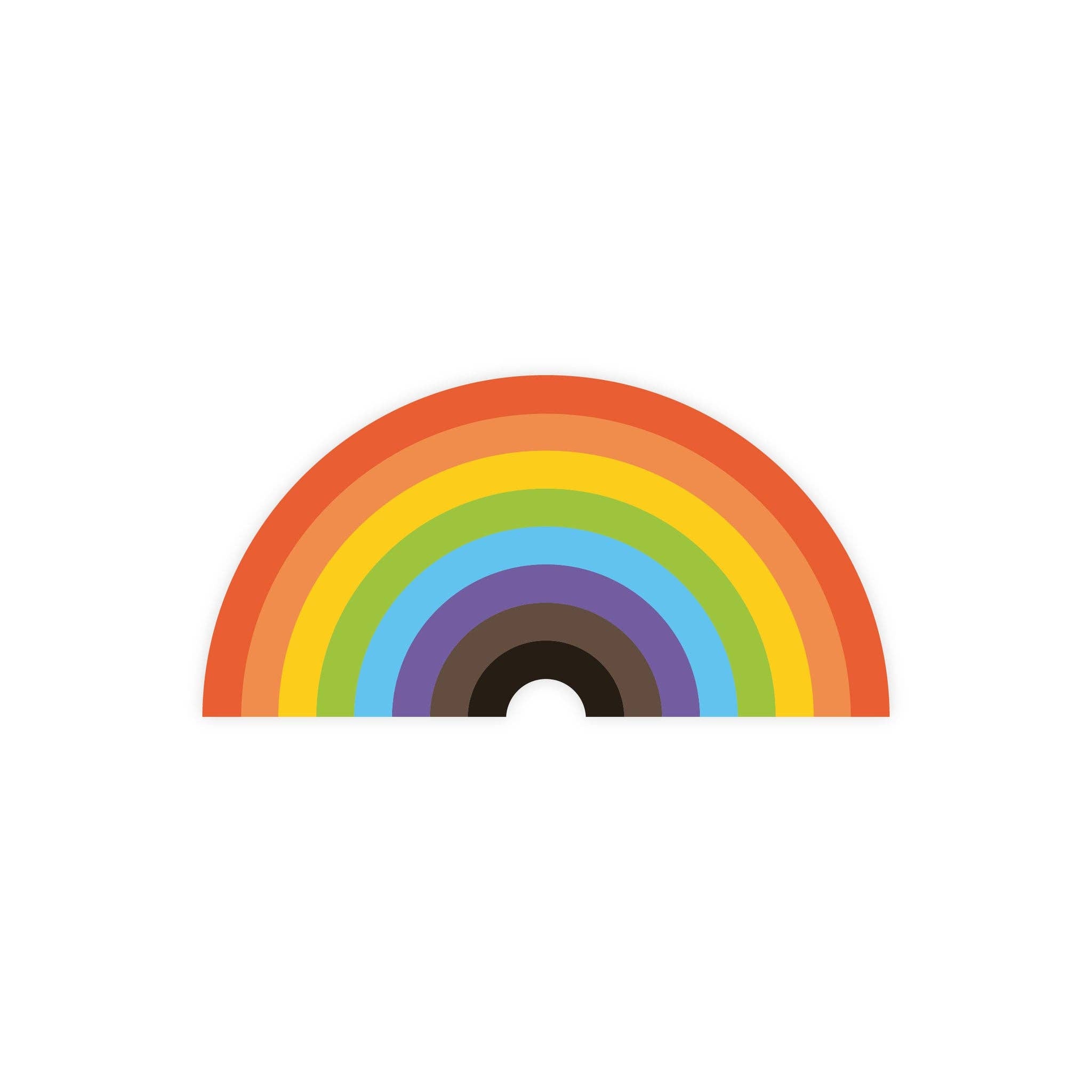 Philly Pride Rainbow Sticker