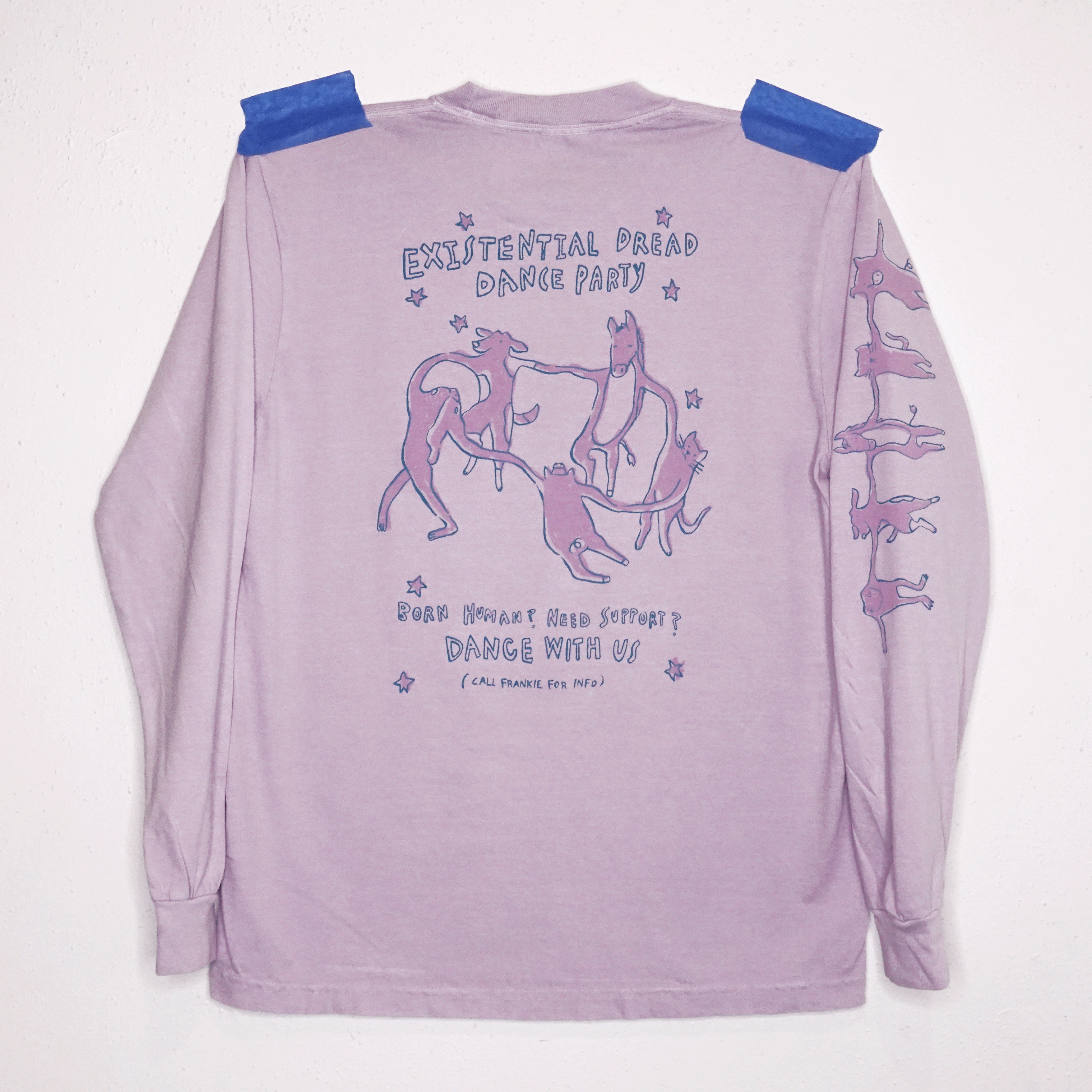 Existential Dread Dance Party Long Sleeve Shirt