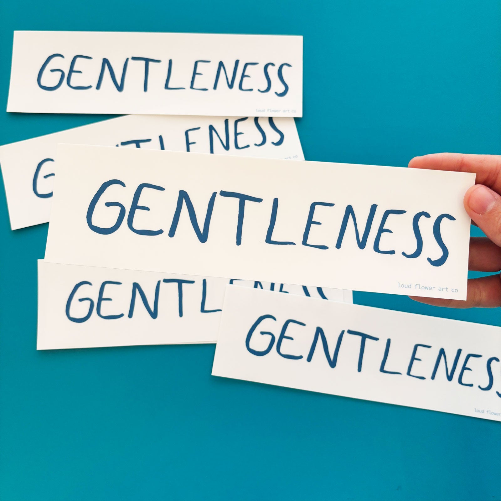 Gentleness Bumper Sticker