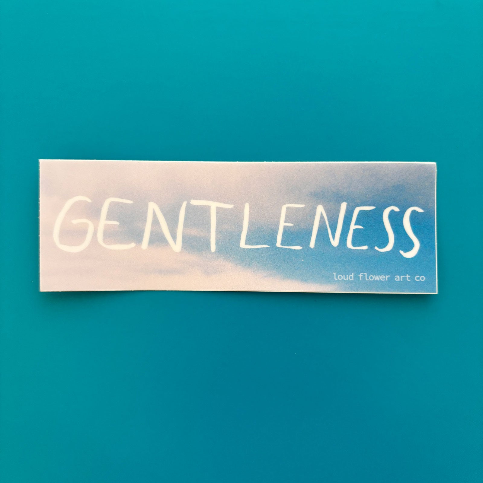 Gentleness Sticker