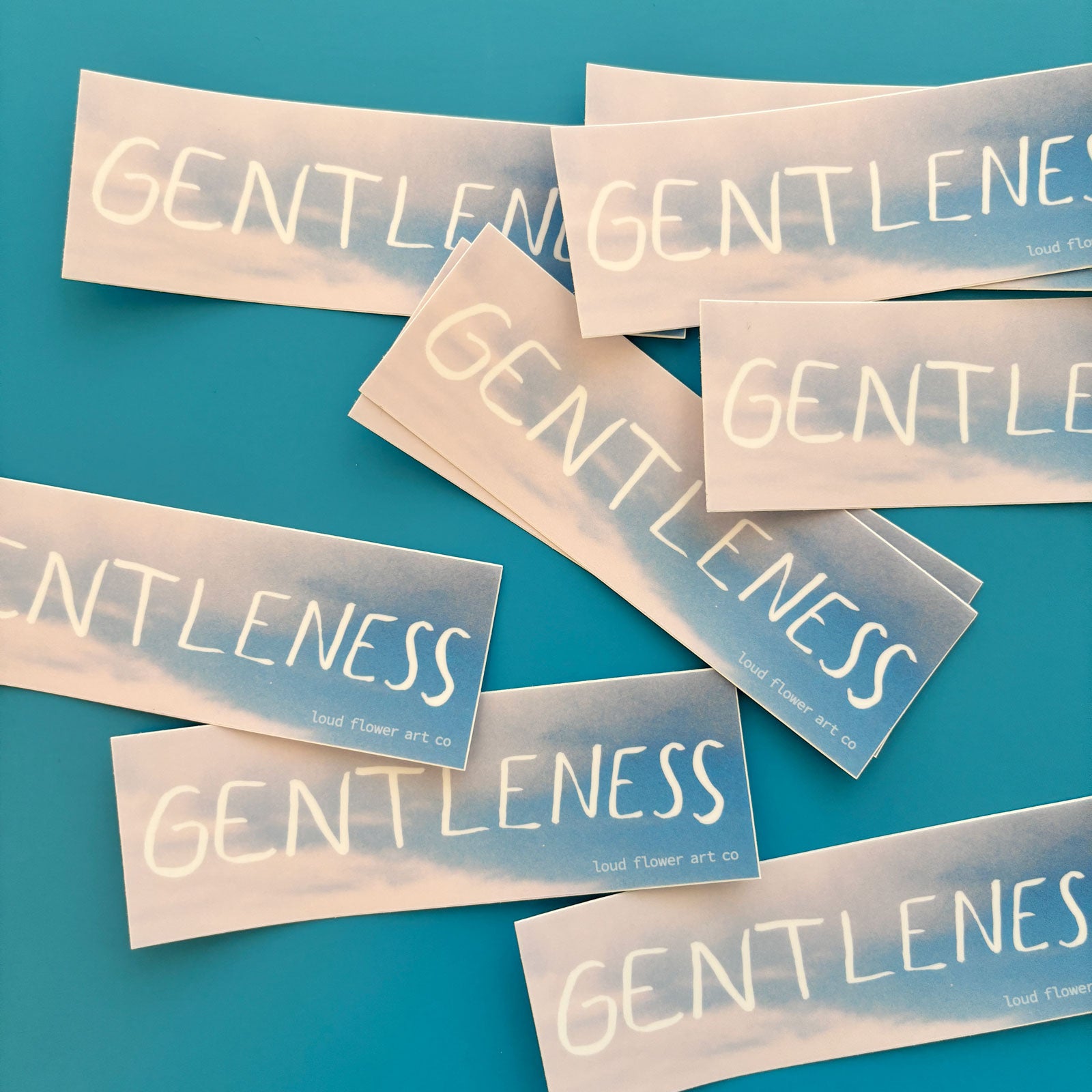 Gentleness Sticker