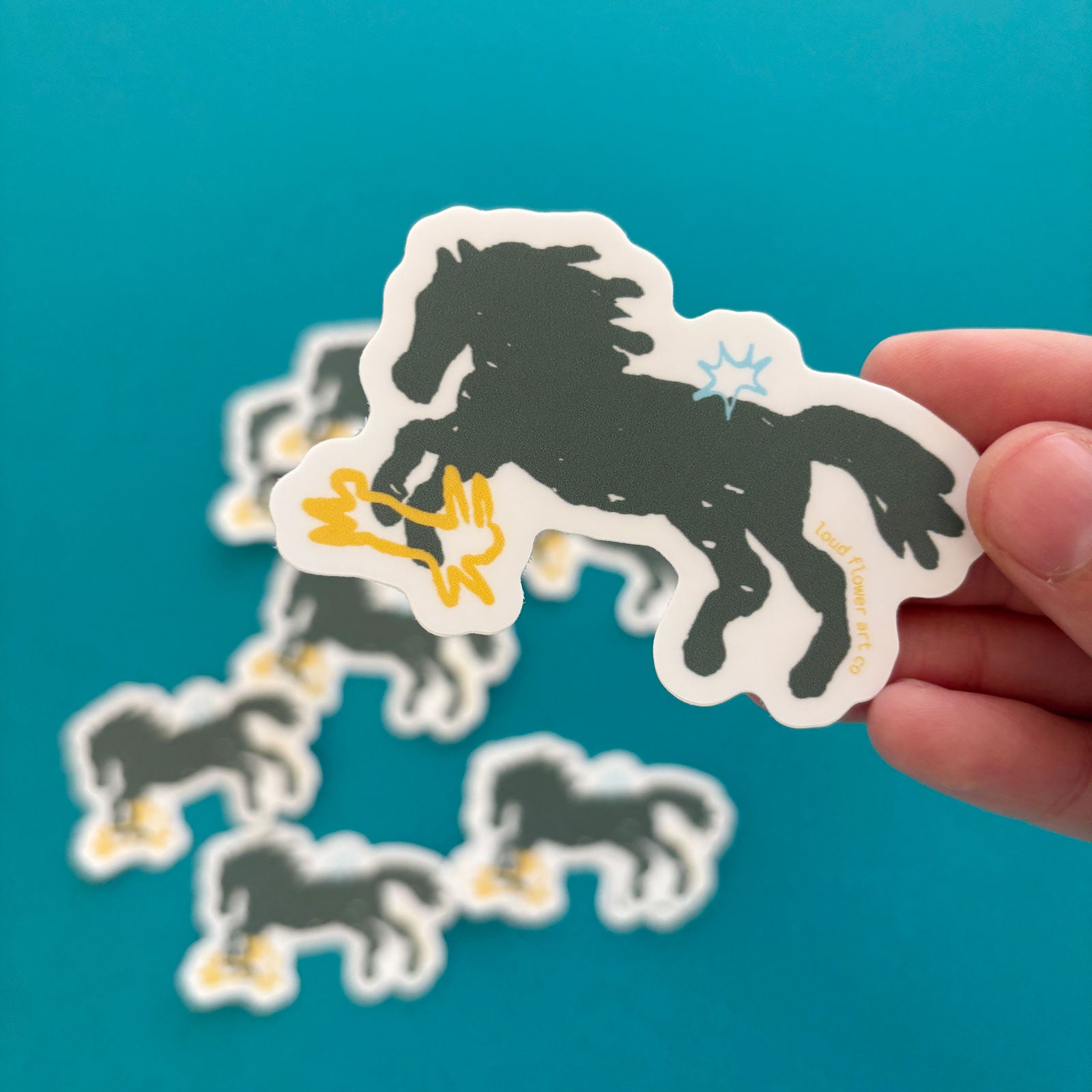Expansive Meadow Mindset Sticker