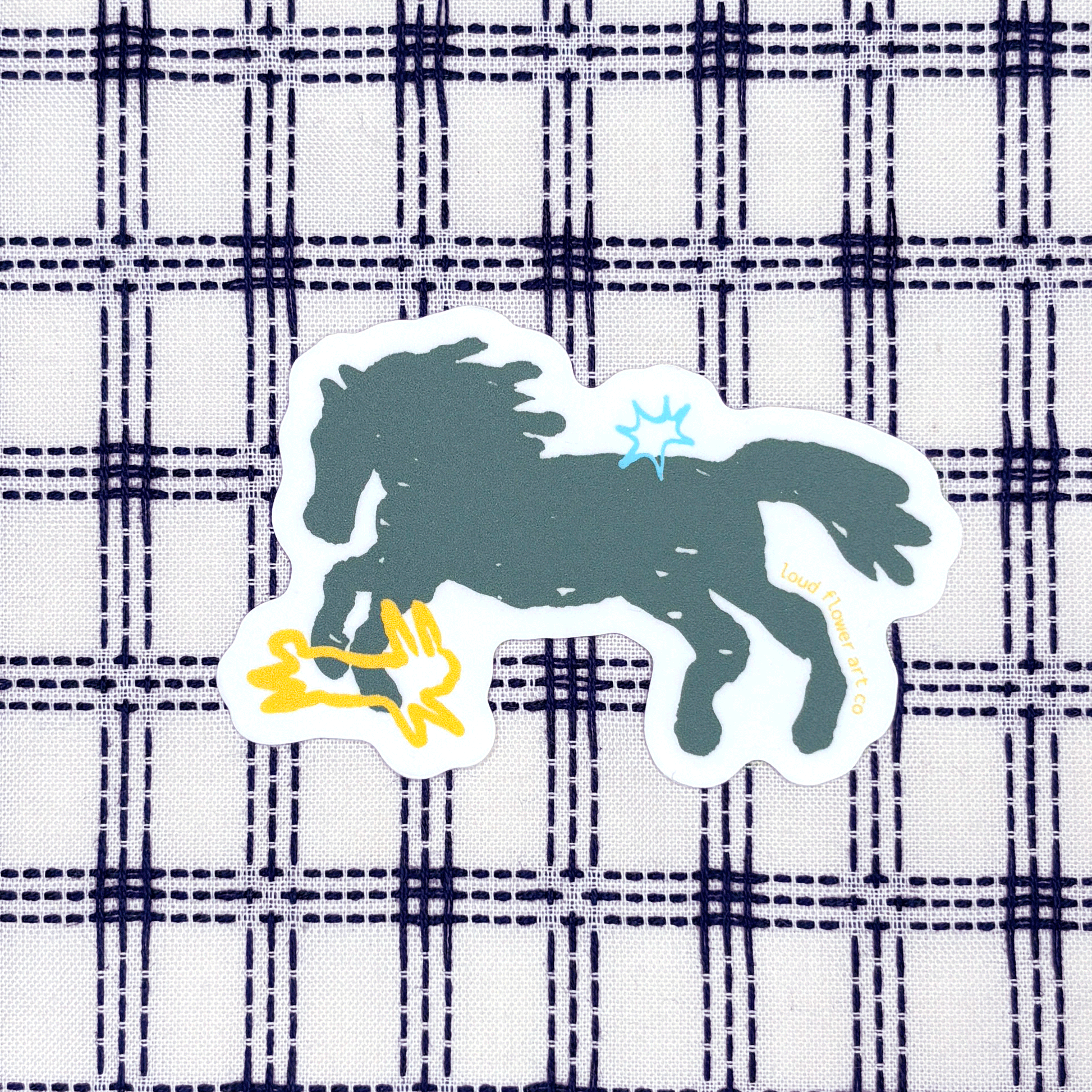 Expansive Meadow Mindset Sticker