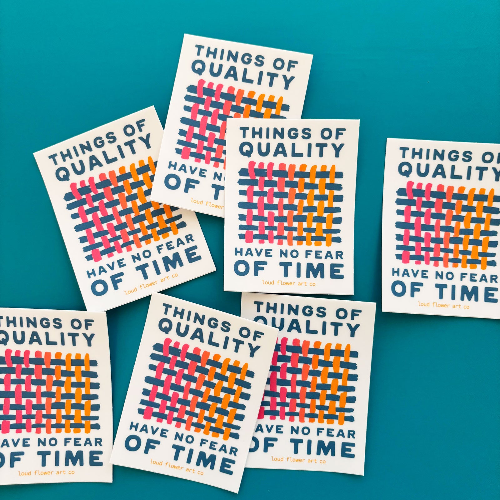 No Fear of Time Sticker