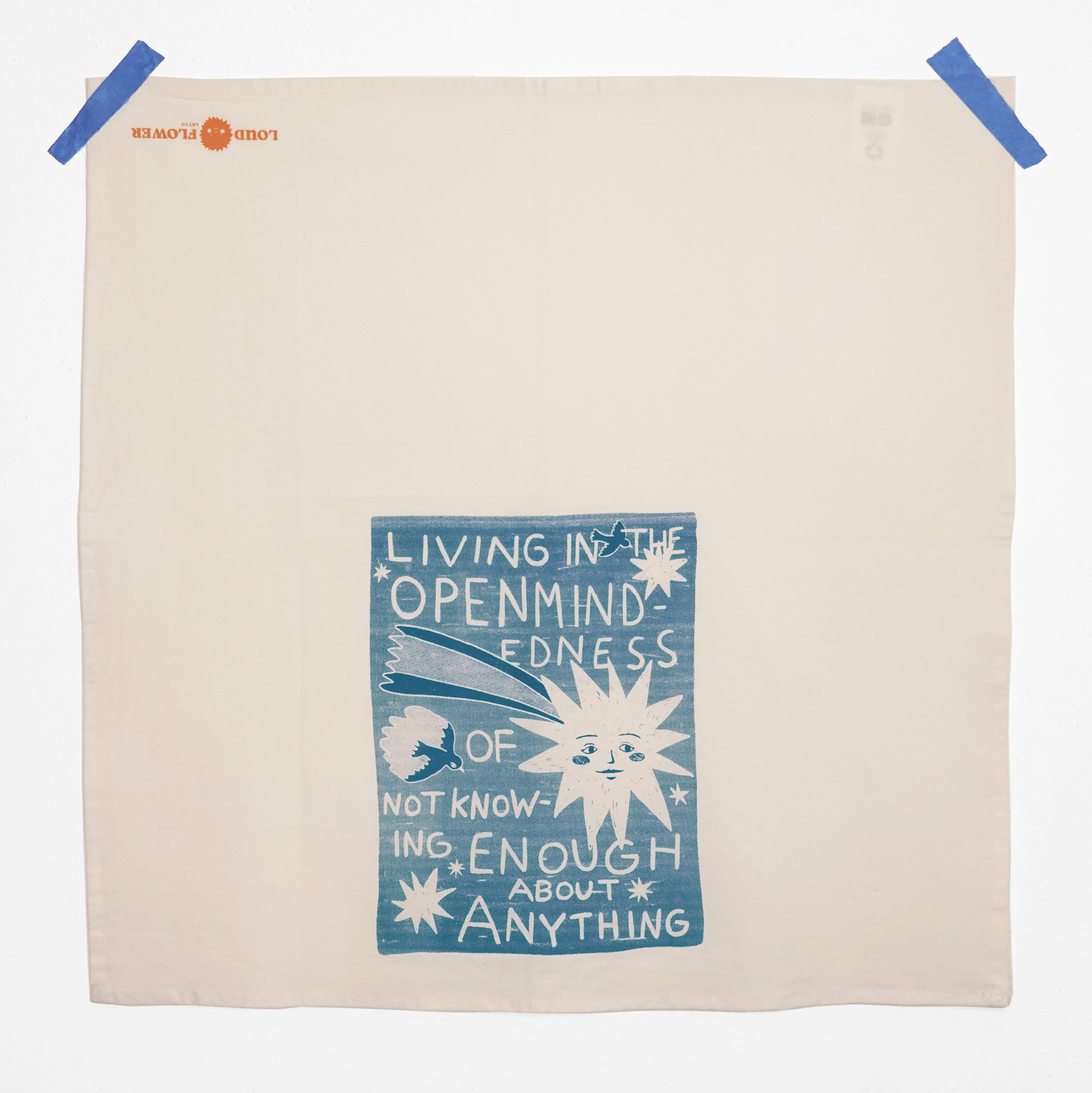 Live in Openmindedness Kitchen Tea Towel