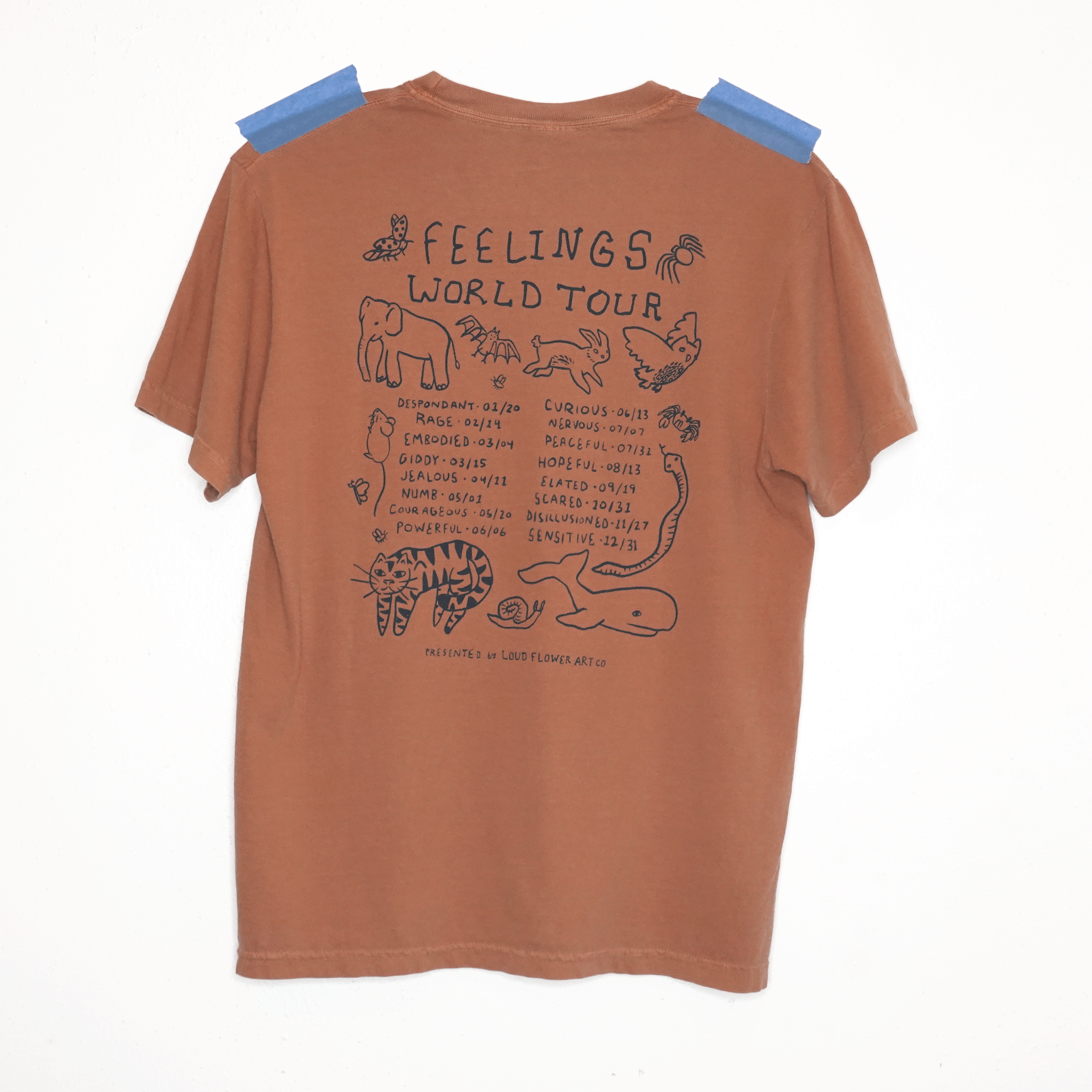 Feelings World Tour Shirt