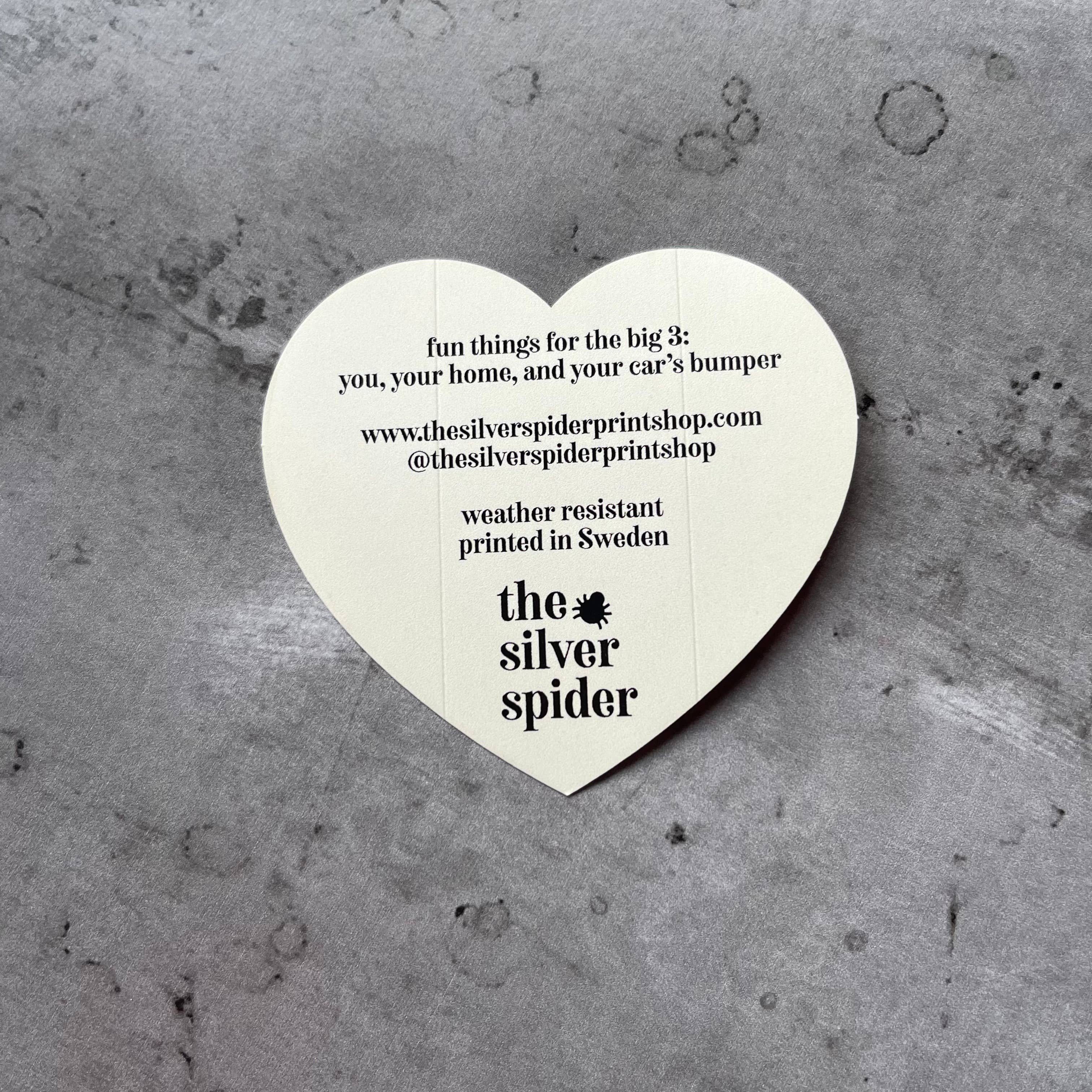 Bagels Red Heart Sticker Jewish restaurant bakery gifts