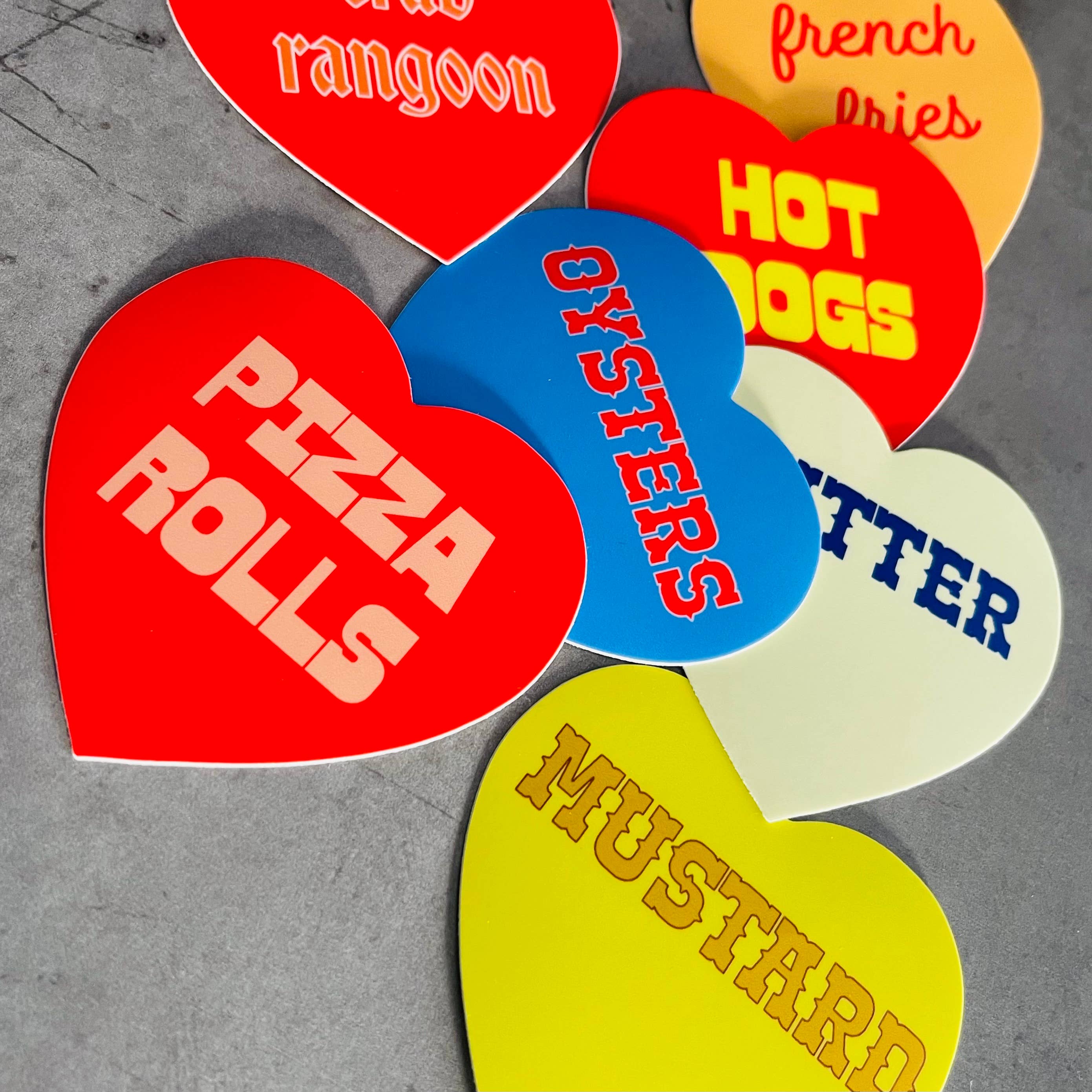 Butter heart sticker // foodie cooking chef Bakery gifts