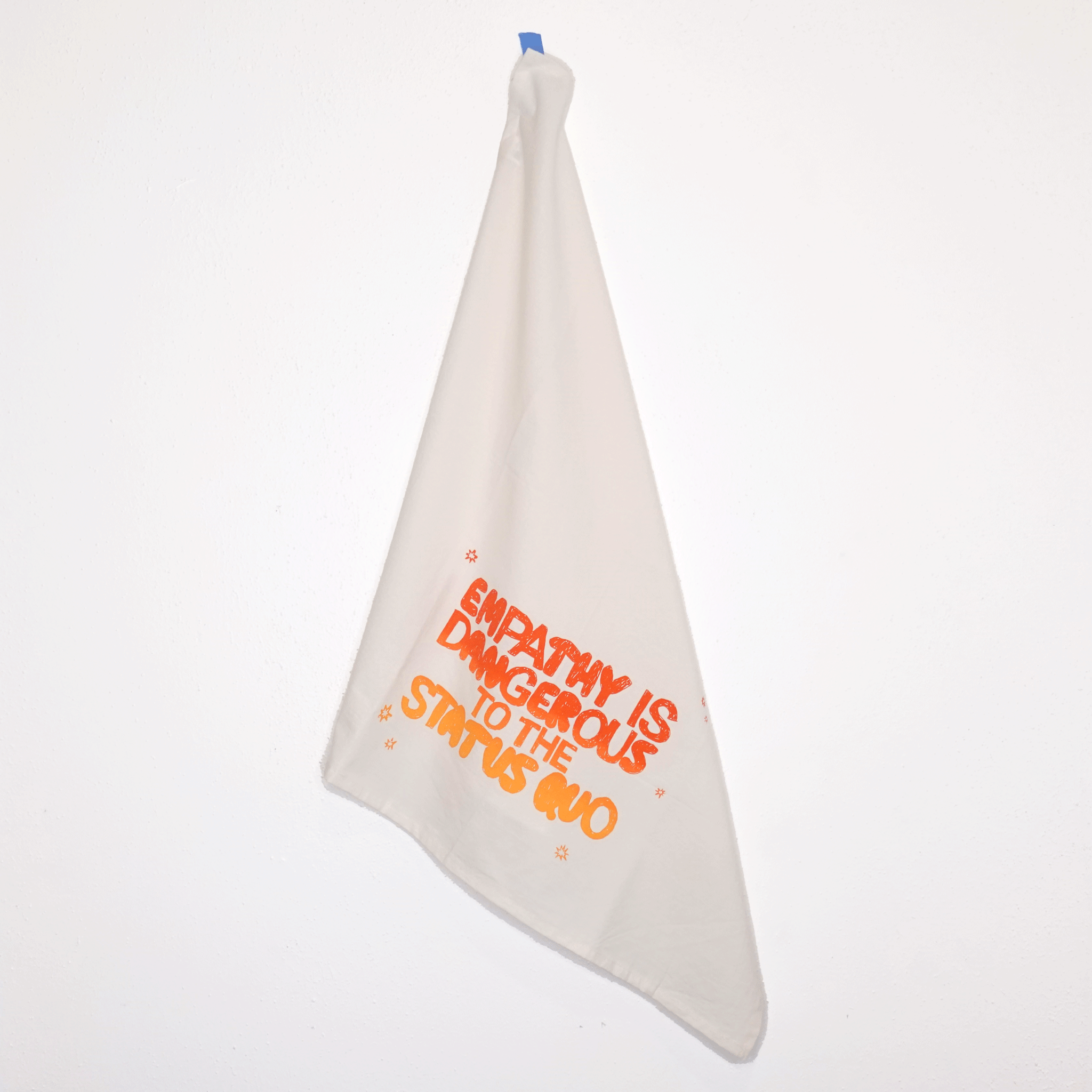 Empathy is Dangerous to the Status Quo Kitchen Tea Towel