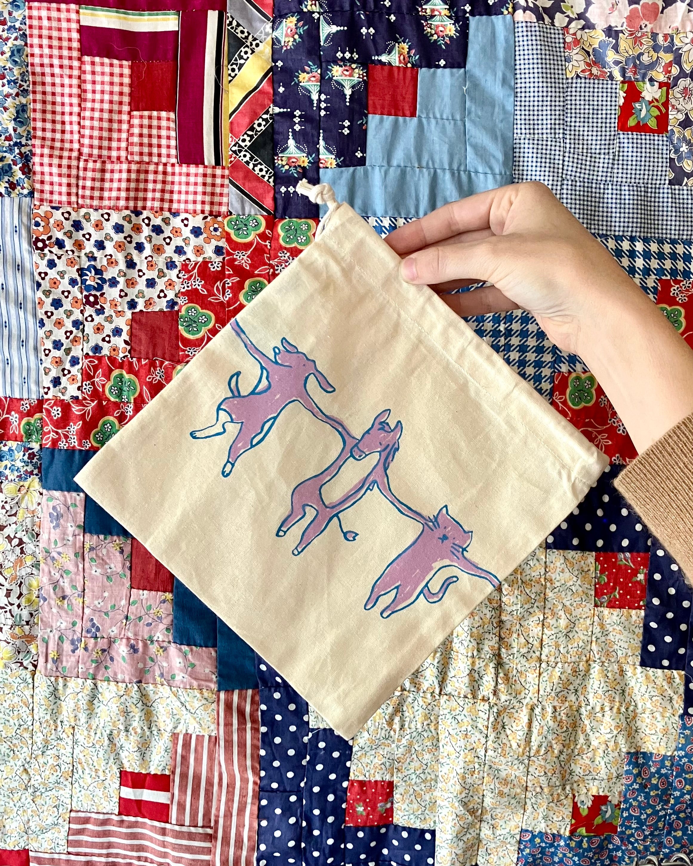 Existential Dread Dance Party Catch-All Bag