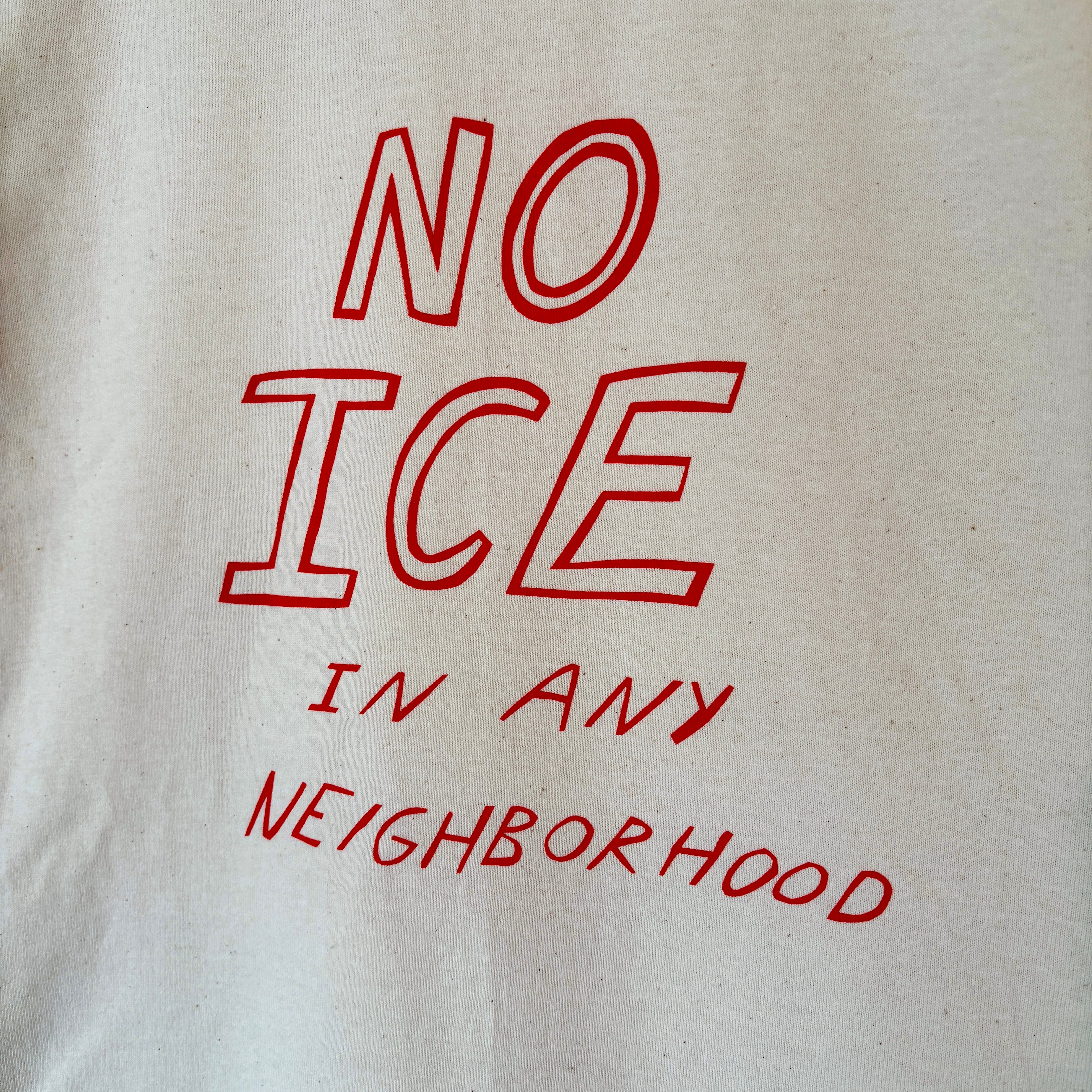 "No ICE" Fundraiser Shirt