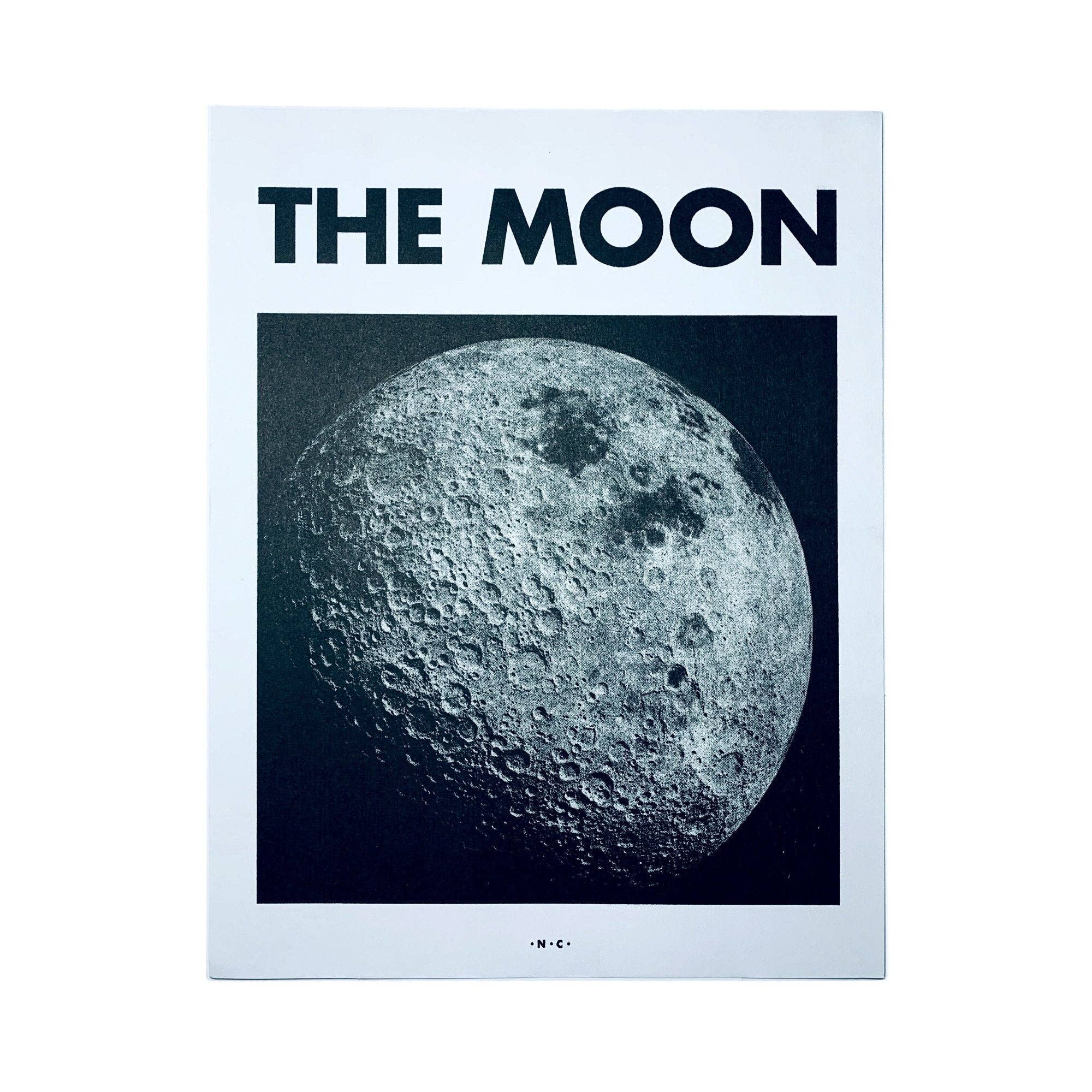 The Moon - Planet Risograph Print