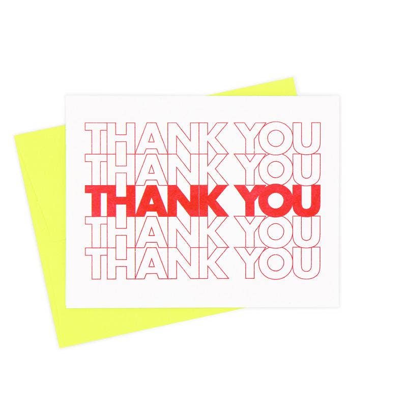 Thank You Bag - Card