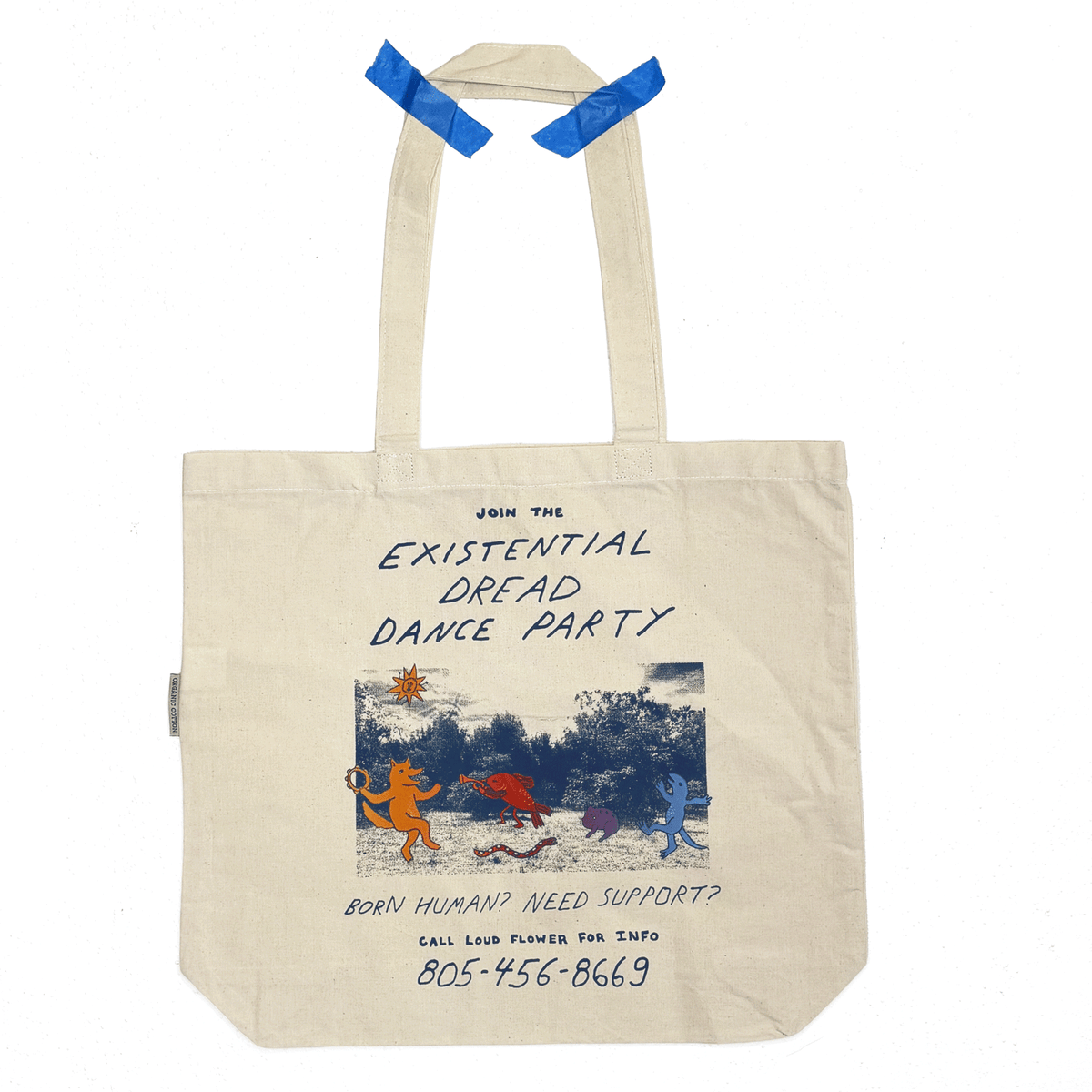 Existential Dread Dance Party Tote Bag