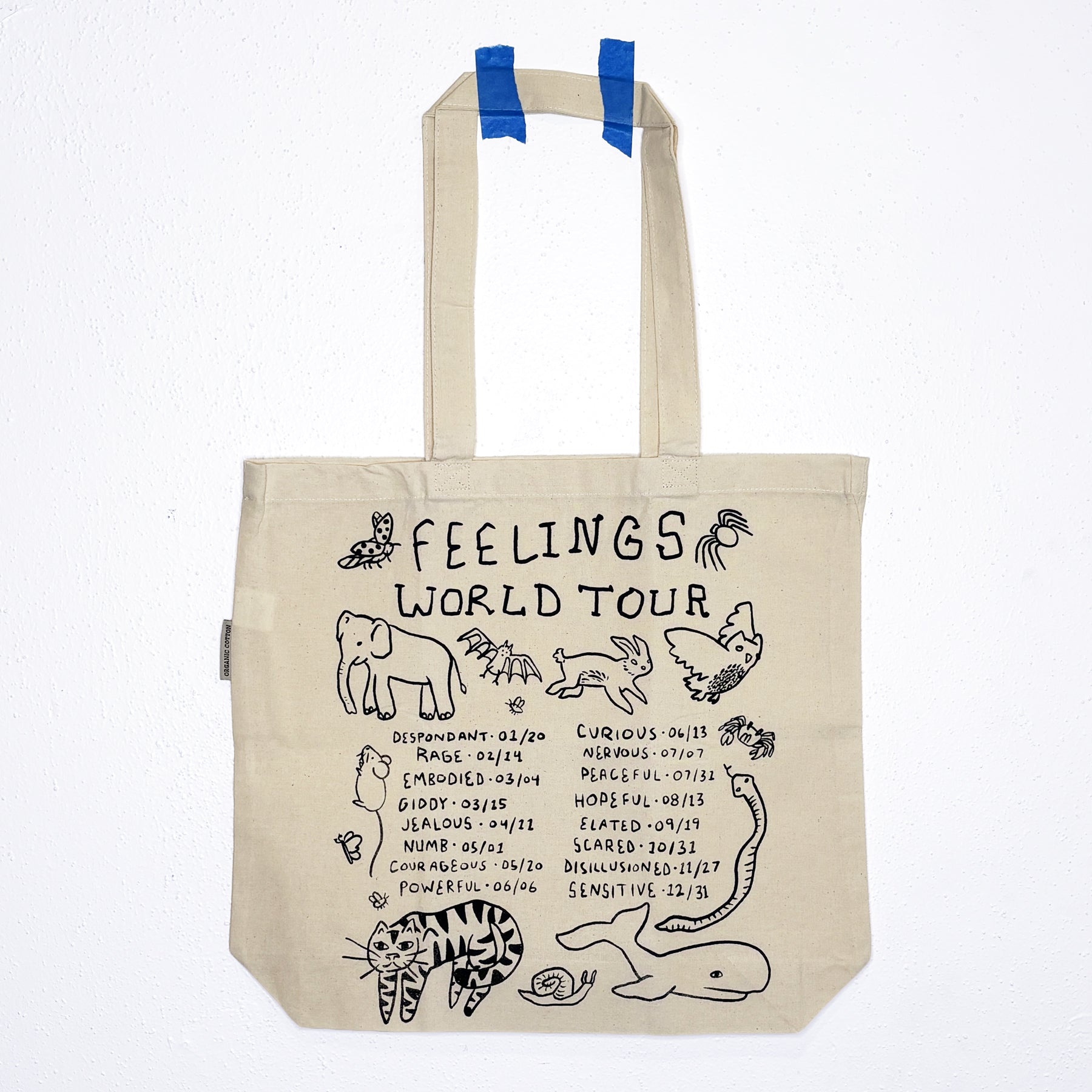 Feelings World Tour Tote Bag