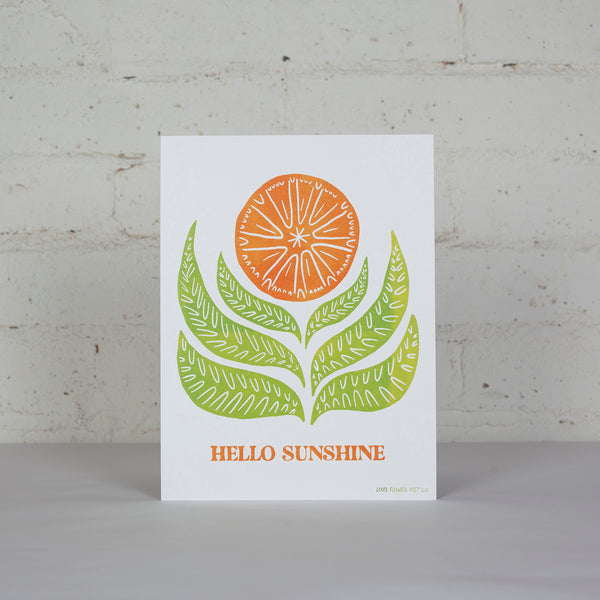 Hello Sunshine Poster