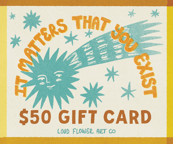 Loud Flower Gift Card