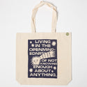 Live in Openmindedness Tote Bag