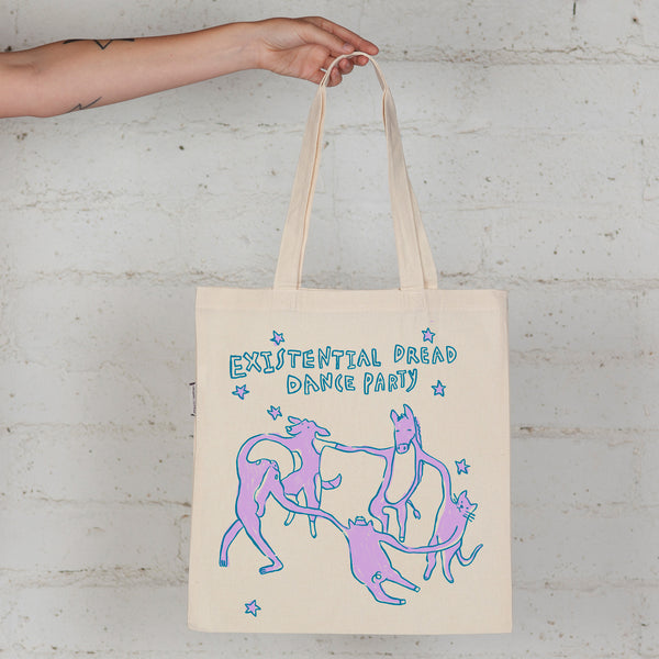 Existential Dread Dance Party Tote Bag