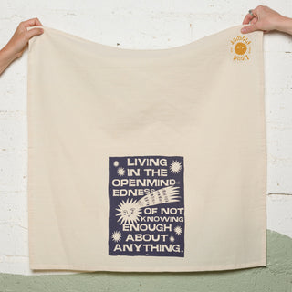 Live in Openmindedness Kitchen Tea Towel
